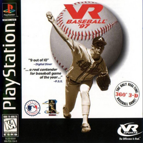 VR Baseball 97 (USA) Cover